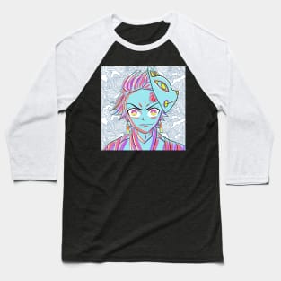 the demon slayer, tanjiro kamado in wallpaper art Baseball T-Shirt